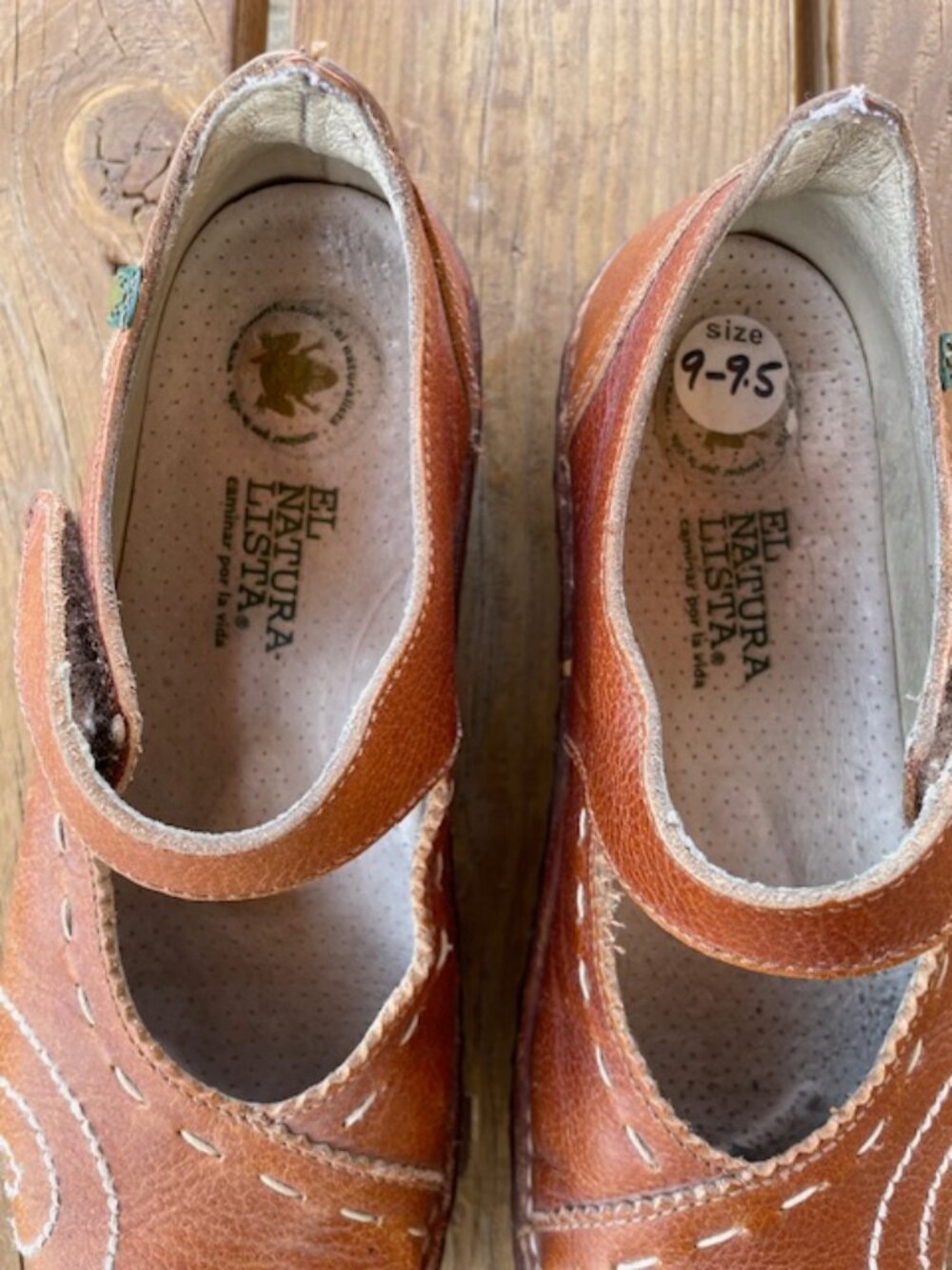 El Naturalista Mary Jane tan shoes. Womens Size 9 - Picture 2 of 8